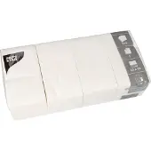 Papstar 250 Servetten, 2-laags 1/8 vouw 33 cm x 33 cm wit