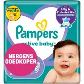 Pampers 3x Active Baby Luiers Maat 3 (6-10kg) 66 stuks