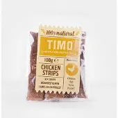 Timo Strips 100 g - Hondensnacks - Kip