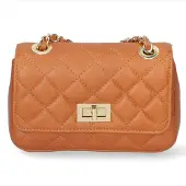 Gave Lux Schoudertas vrouwen DARK COGNAC
