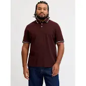 Jack & Jones Paulos Plus Size Korte Mouw Poloshirt