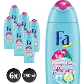 Fa 6x Douchegel - Summertime Moments 250 ml