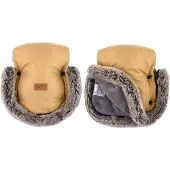 Petite&Mars Luxe Kinderwagen Muf/Wanten Elegant Caramel