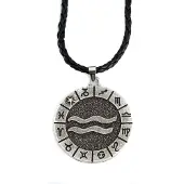 Spiru Metalen Horoscoop Hanger Waterman (40 mm)
