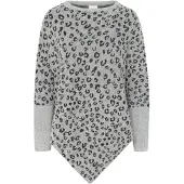 Kaffe Cape grijs gemêleerd / zwart