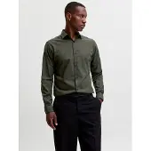 Jack & Jones Overhemd 'JPRBLAParker' donkergroen