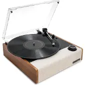 Victrola Eastwood II platenspeler VTA-74-OAK-INT eiken - 3-snelheden - Bluetooth