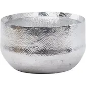 Wohnling Salontafel aluminium zilver rond 60 cm