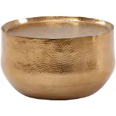 Wohnling Salontafel aluminium goud rond 60 cm