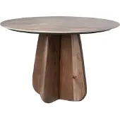 Intratuin Bijzettafel Jordi Bruin / Naturel D 60 H 40 Cm