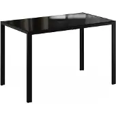 Vicco Eettafel Grand, Zwart/Zwart, 120 x 70 cm