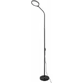 Fellowes Platinet LED vloerlamp, 10W, dimbaar, 2-in-1, zwart