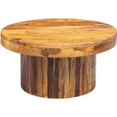 Wohnling Salontafel sheeshamhout bruin 60 cm Bruin