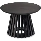 Wohnling Salontafel zwart rond 60 cm