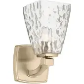 Kichler Wandlamp Marant, brons / oud-messing, Badkamer, metaal, Modern, wandlamp