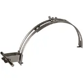 Dehn Dakgeleiderhouder Dehngrip StSt H32mm Voor Rd 8mm - 206819