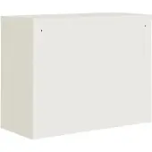 vidaXL Archiefkast 90x40x110 cm staal wit