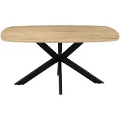 Giga Meubel Eettafel Jaimy Naturel Deens Ovaal 160cm