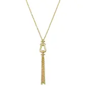 Yehwang Schakelketting met Schakelhanger – RVS - Goud