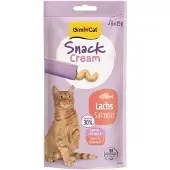 GimCat Kattensnack Cream Zalm 6 X 15 Gr