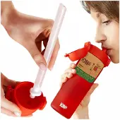 Ion8 Sportfles met Rietje - 500ml - BPA-vrij - Lekvrij