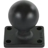 Ram Mounts RAM voet, 1.5" x 2.5", C-formaat, Accessoires voor barcodescanners