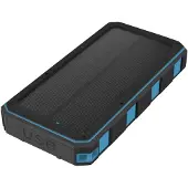 Fontastic Solar Power Bank Xora20Q with wireless charging 20000mAh, FC, LED Light, 2 x USB-A, 1 x Type-C, bl