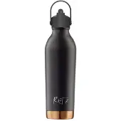 ROOT7 OneBottle Sport Bidon VIP Zwart 500ml - Thermoskan RVS