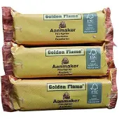Golden Flame Grote aanmaakblokken (Inhoud 6 stuks)
