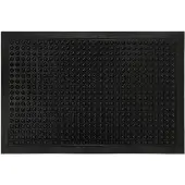 ANRO Anti-vermoeidheidsmat Zwart 60x90cm – Werkplekmat Sta-mat Ergonomisch Antislip Keukenmat Rubber
