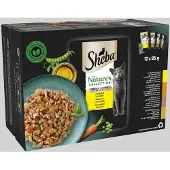 Sheba Nature's Collection Gevogelte Selectie In Gelei Maaltijdzakjes 12x85g