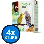 Hobby First 4x King Grasparkiet - Vogelvoer - 1kg