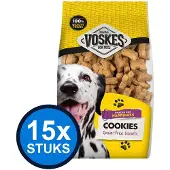 Voskes 15x Graanvrije Koekjes - Hondensnack - 400g