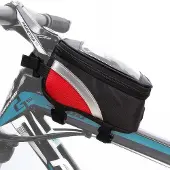 Agmi Waterdichte Fietstas met Telefoonhouder tot 5,3 inch