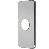 BDS Metalen Plaatje voor Magnetische Telefoonhouder - 30mm Zilver