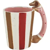 Clayre & Eef Mok 300 ML Rood Keramiek