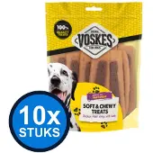 Voskes 10x Kipfilet Strips met Lam - Hondensnack - 400g