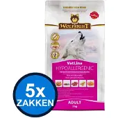 Wolfsblut 5x - VetLine Hypoallergenic - Hondenvoer Droogvoer - 2 kg