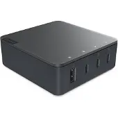 Lenovo Multi-poort oplader - - GO - 130 W - 4 apparaten - 3 USB-C poorten - Lichtgewicht 411 g