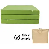 Galeriatrend Opvouwbaar kampeer-/reismatras 195x60x9cm - Groen