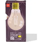 HEMA Led Peer Goud E27 4W 310lm Dim