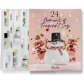 Sentio Luxe Adventskalender met 24 mini flesjes parfum - Sneeuwpop