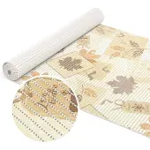 ANRO Badmat Esdoorn Beige 65x280cm Antislip Douchemat Afwasbaar Sneldrogend