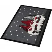 EDO Hanse Home Deurmat 40x60 cm - Drie Vrolijke Kabouters - Kerstmis