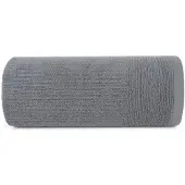Eurofirany Luxe Badhanddoek LARI 50x90cm Zilver - 500g/m² Zacht Katoen