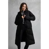 Anky Jas Long Puffer Zwart - XL