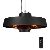 Vonroc Heater Vulcano 2000W – Hangend | Incl. afstandsbediening & timer