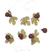 Ferm Living Decoratieslinger Figs Garland Mauve/Green