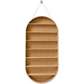 Ferm Living Oval Dorm rek Oiled oak