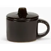 Serax La Mère Ristretto Kop met Deksel Ebony